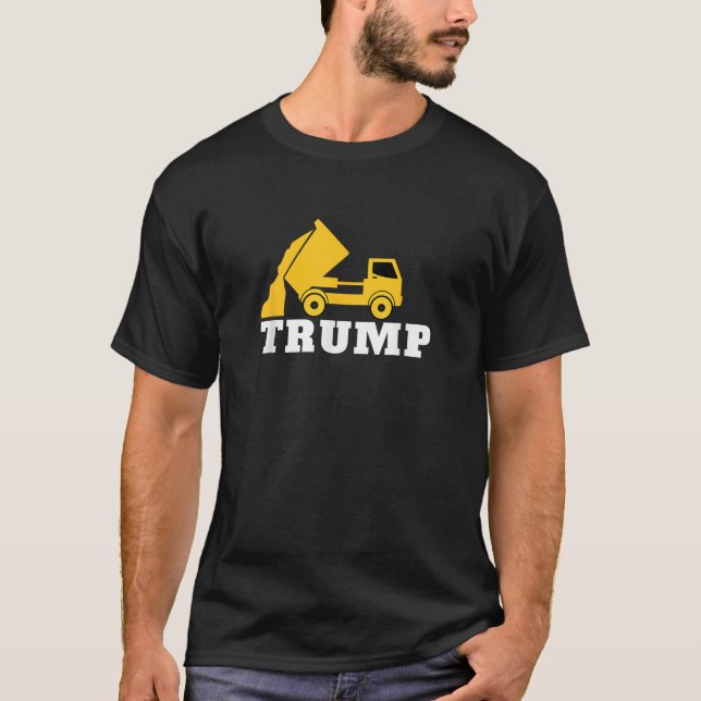 Trump - Politische T-Shirts verwirren Funny Anti D (Vorderseite)