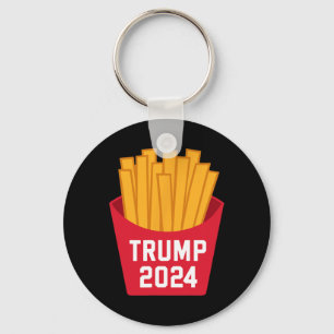 Trump Pommes Frites 2025 Trump 2025 Trump Frites 1 Schlüsselanhänger