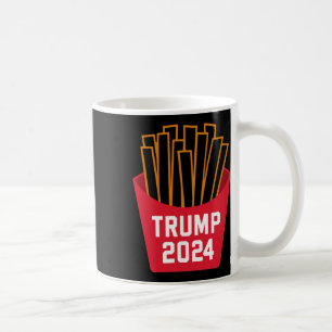 Trump Pommes Frites 2025 Trump 2025 Trump Fritten Kaffeetasse