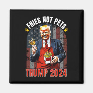 Trump Pommes statt Haustiere 2025 Macht Pommes wie Magnet