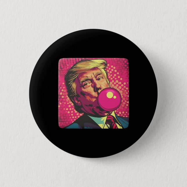 Trump-Pop 2024 Button (Vorderseite)
