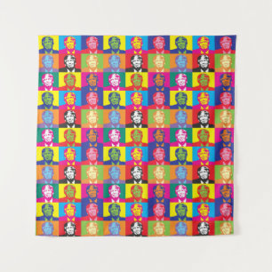 TRUMP POP ART TAPESTRY WANDTEPPICH