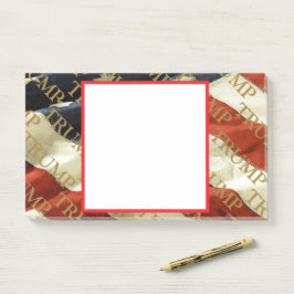 TRUMP POST-IT KLEBEZETTEL