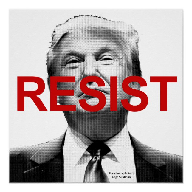 Trump Poster (Vorderseite)