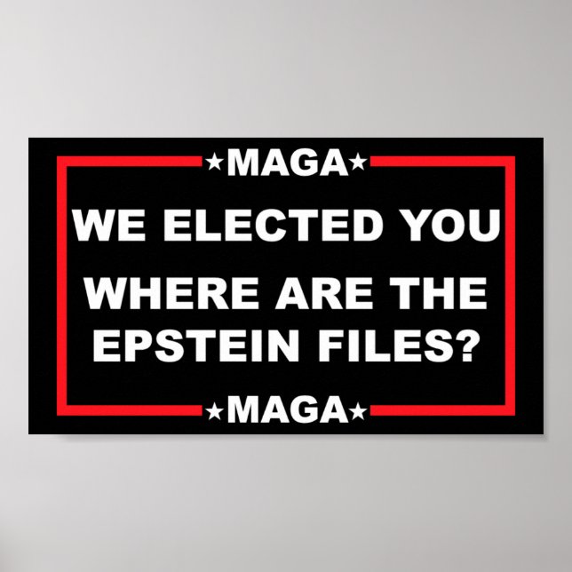 Trump Poster (Vorne)