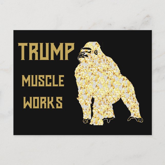 TRUMP POSTKARTE (Vorderseite)
