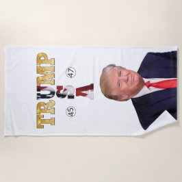 Trump-Präsident 45 47 Strandtuch