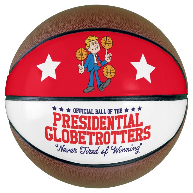 Trump Präsident Globetrotter Basketball (Vorderseite)
