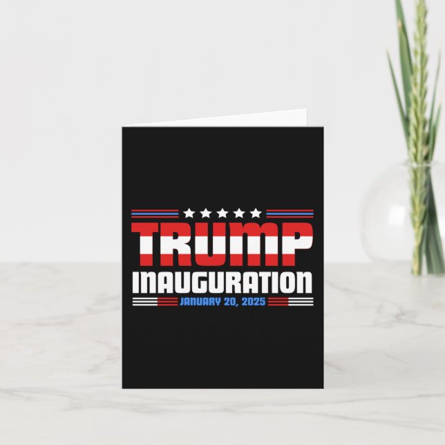Trump-Präsident Karte (Vorderseite)