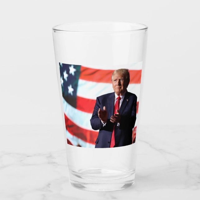 Trump - Präsident Trump Glas (Vorderseite)