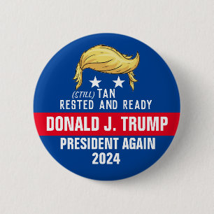 Trump-Präsident Wieder 2024 Button