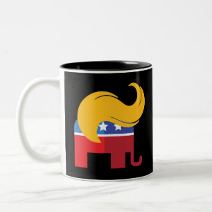 Trump Präsidentschaftswahl 2024  Zweifarbige Tasse