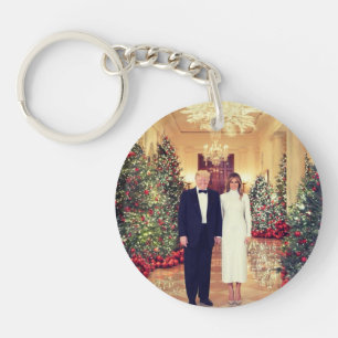 Trump Président des États-Unis Noël à la Maison Bl