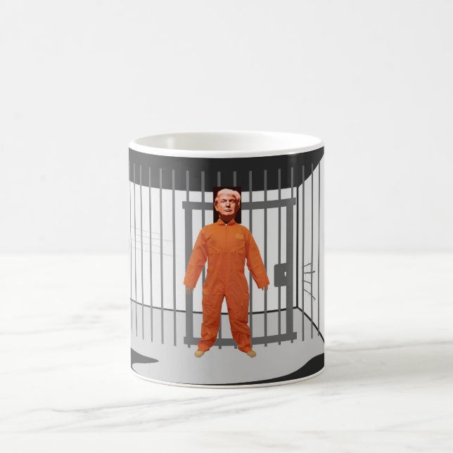 Trump Prisoner Coffee Tasse (Mittel)