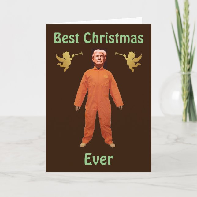 Trump Prisoner Grußkarte Dankeskarte (Vorderseite)