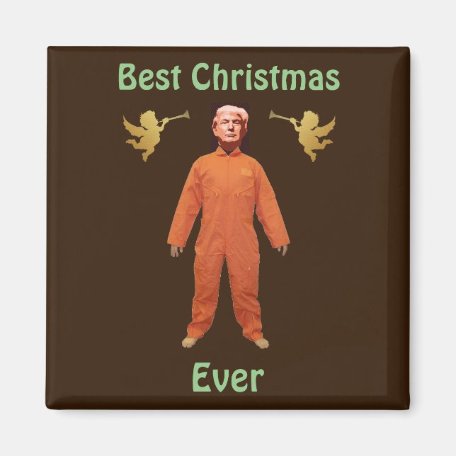 Trump Prisoner Magnet (Vorne)