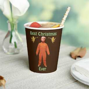 Trump Prisoner Paper Cup Pappbecher