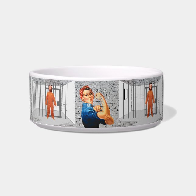 Trump Prisoner Pet Bowl Napf (Vorderseite)