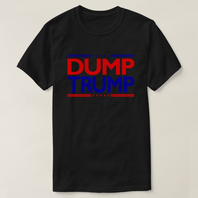 Trump - Protest gegen Trump - Politisch T-Shirt (Design vorne)