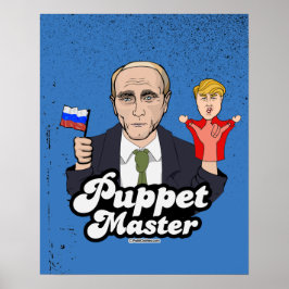 Trump Puppet Master - Wladimir Putin Poster