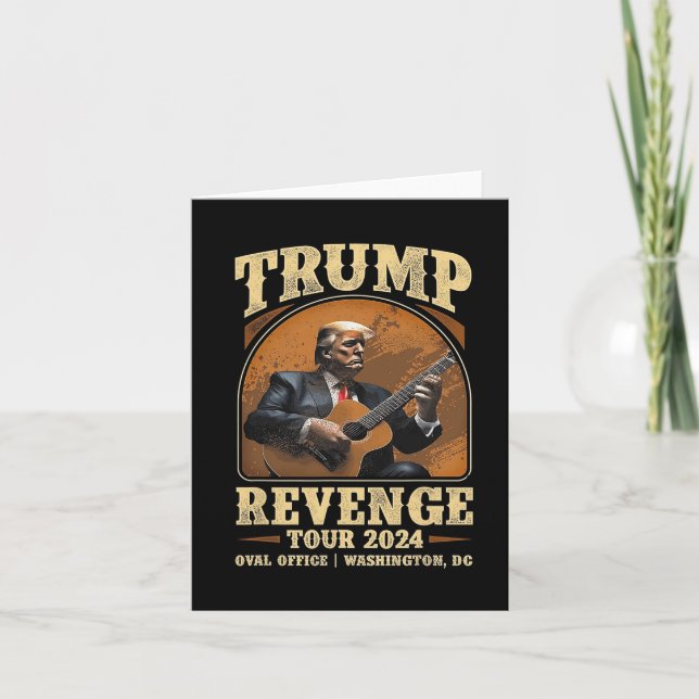 Trump-Rache Tour 2024 Karte (Vorderseite)