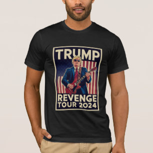 Trump Rache-Tour 2024 Politische Wahl 2024 T-Shirt