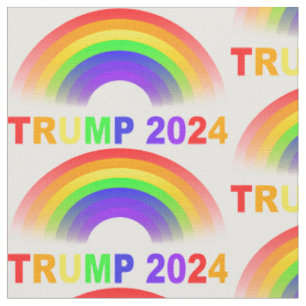 Trump Rainbow 2024 Stoff