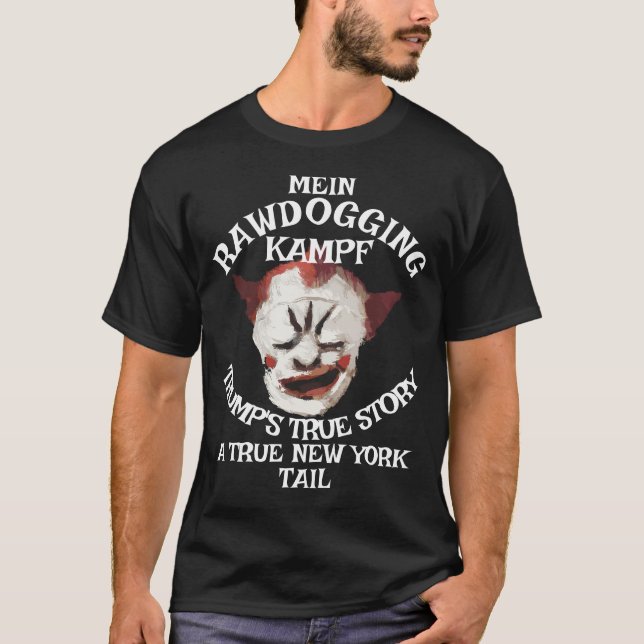Trump Rawdogging Life Book Signing White House T-Shirt (Vorderseite)