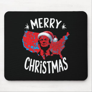 Trump Red Election Map frohe Weihnachten Trump Win Mousepad