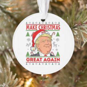 Trump redonne sa grandeur à Noël, Donald Trump