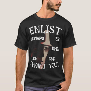 TRUMP REKRUTIERT SS INTENSIVSTATION DHS ICE CBP MÖ T-Shirt