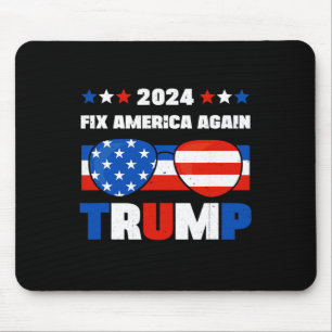Trump repariert Amerika wieder Donald Trump Konser Mousepad