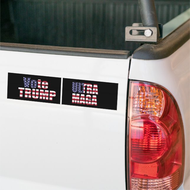 TRUMP REPUBLIKANISCHER PRÄSIDENT 2024 GREAT USA AUTOAUFKLEBER (Auf Lkw)