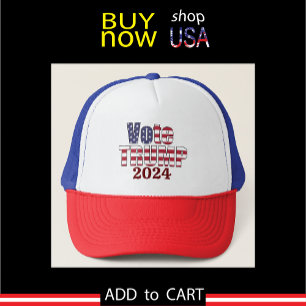 TRUMP REPUBLIKANISCHER PRÄSIDENT 2024 GREAT USA TRUCKERKAPPE