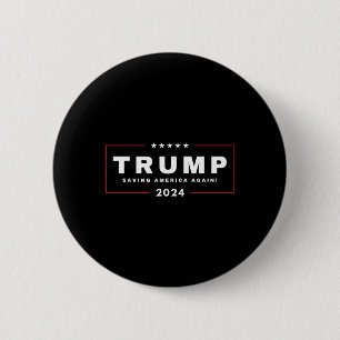Trump Rette Amerika wieder am 4. Juli 2024 Maga Button