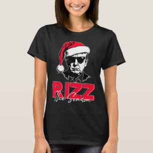 Trump Rizz Die Jahreszeit Weihnachten Funny Donald T-Shirt
