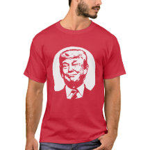 Trump Roter T - Shirt lächeln