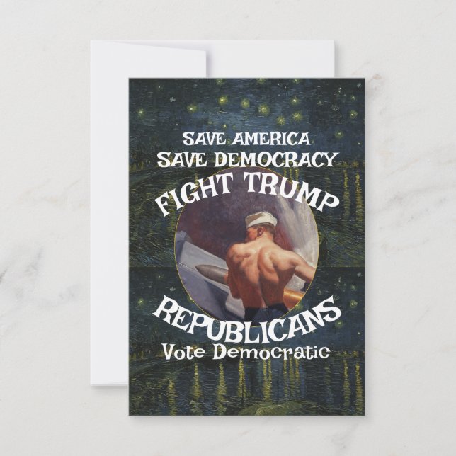 Trump RSVP Karte (Vorderseite)