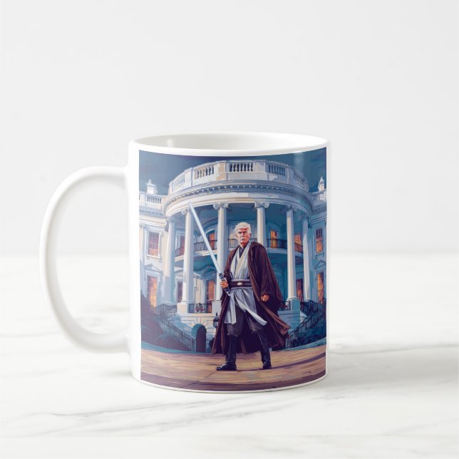 Trump: Rückkehr des orangen Typ Kaffeetasse (Links)