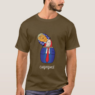 Trump Russische Puppe T-Shirt