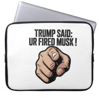 Trump sagte: Du bist Fired Musk!