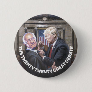 Trump Sanders Button