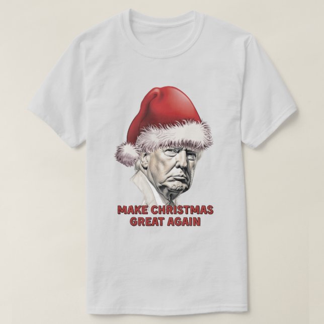 Trump Santa Claus T-Shirt (Design vorne)