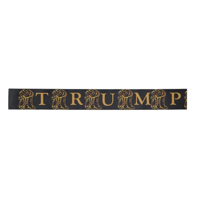 TRUMP SATINBAND (Vorderseite)