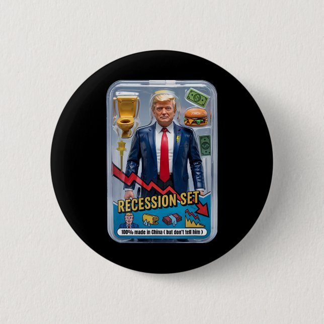 Trump Satire überlebte Rezession Box Set Action Fi Button (Vorderseite)