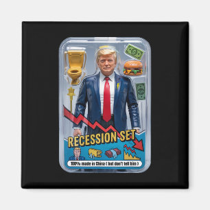 Trump Satire überlebte Rezession Box Set Action Fi Magnet