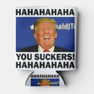 Trump saugt. PNG Dosenkühler