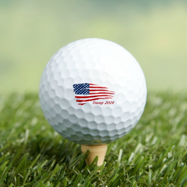 Trump-Schlachtflagge 2024 Golfball (Insitu T-Shirt)