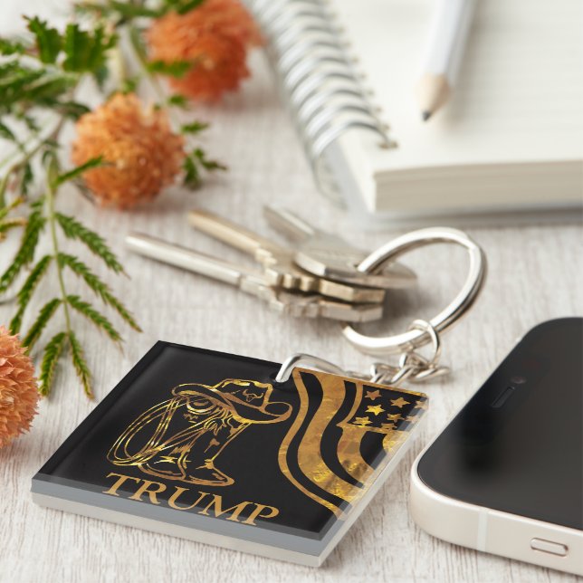 TRUMP SCHLÜSSELANHÄNGER (Vorderseite rechts)