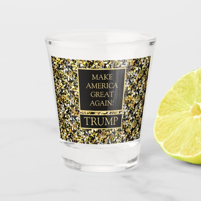 TRUMP SCHNAPSGLAS (Vorderseite)